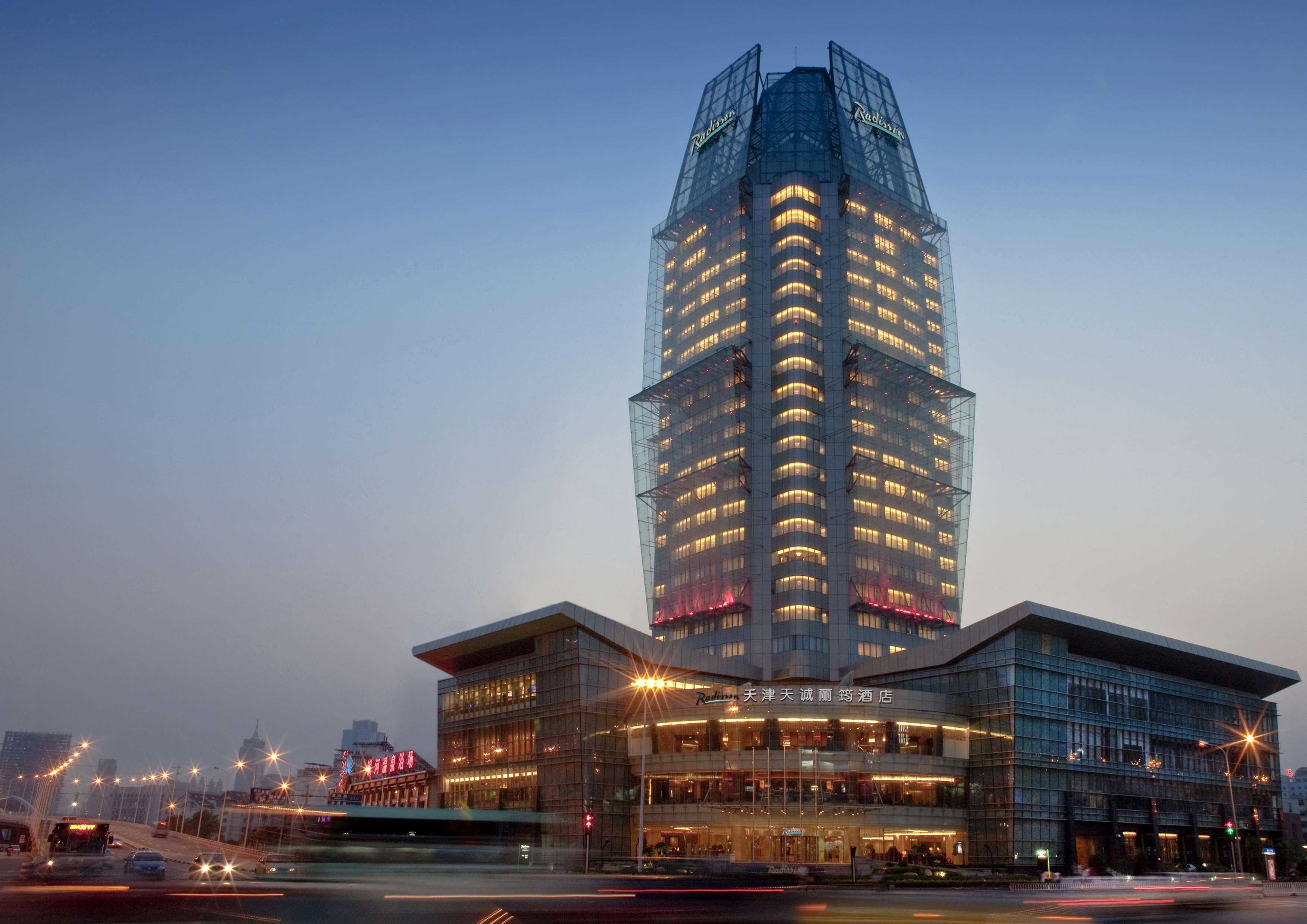 Radisson Tianjin Exterior foto